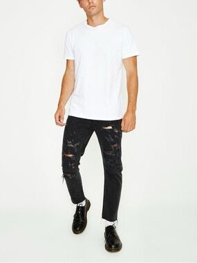 Ksubi Men's Chitch Chop Rat Attack Black jeans 38